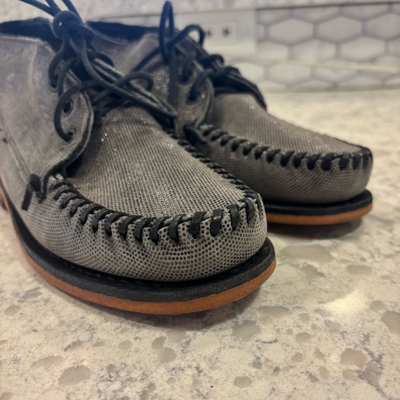 Sebago Women’s Six Degrees Chukka Boots Gray 3 Eye Bootie, Size 7 - Picture 11 of 14